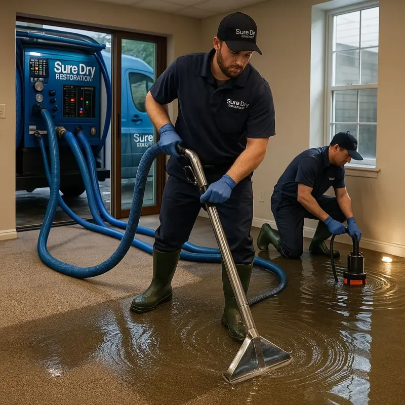 Water Extraction and Removal process in Jonesborough, TN